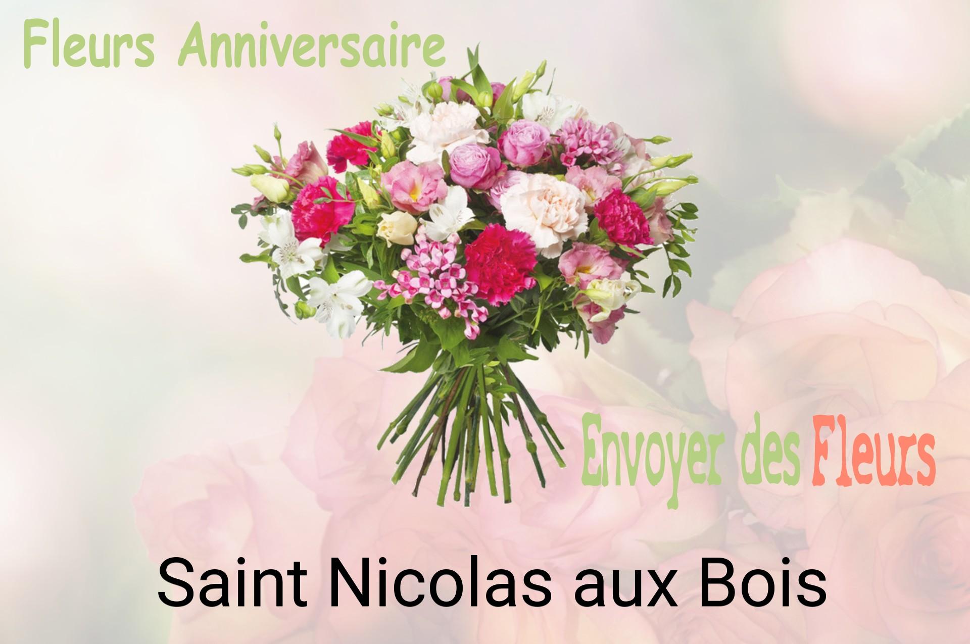 Bouquet de fleurs d’anniversaire livré à Saint-Nicolas-aux-Bois