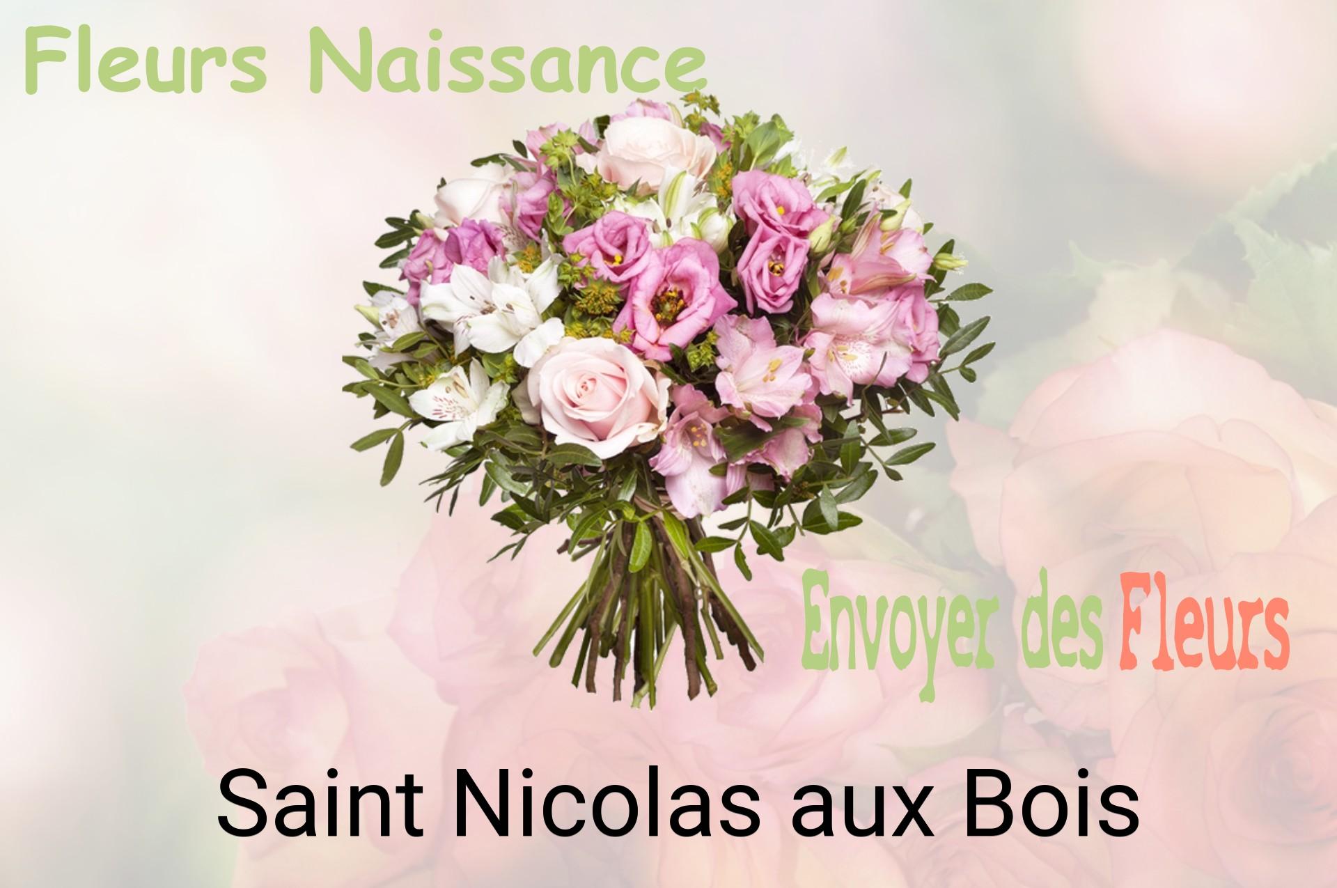 Bouquet de fleurs de naissance livré à Saint-Nicolas-aux-Bois